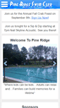 Mobile Screenshot of pineridgeswimclub.com